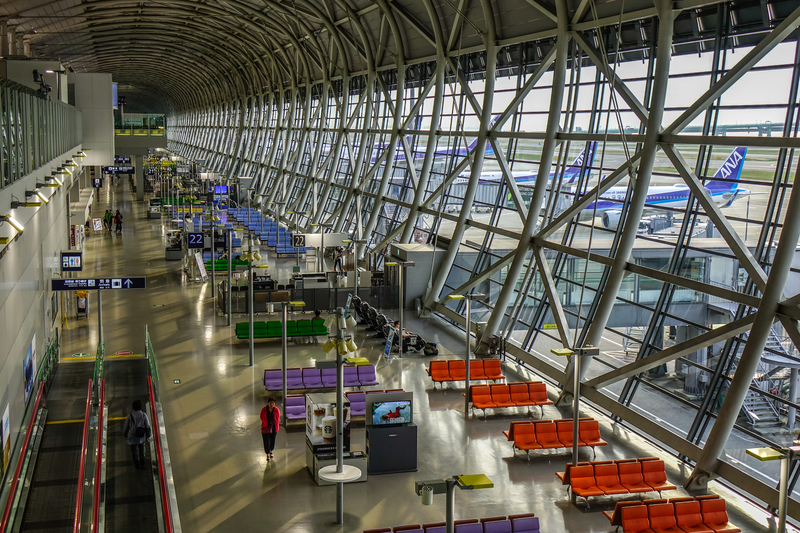 Osaka city has two different airports: Osaka Kansai Airport and Osaka Itami Airport.